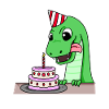 Dino Motif Dinosaur Birthday Cake