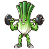 Leek Bodybuilder, Strength Training