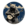 Guitare ours grizzly