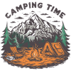 Camping Time Travel Adventure Holiday