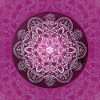 Mandala „Traumfänger – Variation pink