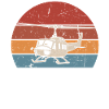 Rotorcraft Silhouette Helicopter Pilot