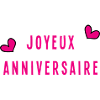 JOYEUX ANNIVERSAIRE
