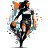 Handball player streetwear Iconic style