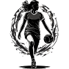 Handball player streetwear Iconic style