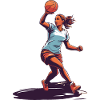 Handball player streetwear Iconic style