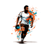 Handball Player Streetwear Iconic Style
