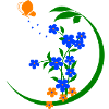 Jardin Fleurs Papillon