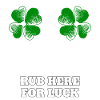 Rub here for luck