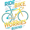 Inspirational Cycling Quote Design