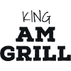 King at the grill