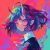Anime, Demon Girl, Waifu, Japan