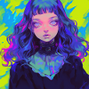 Anime, Gothic Girl, Waifu, Japan