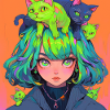 Anime, Cat Girl, Waifu, Japan