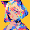 Anime, Cat Girl, Waifu, Japan