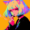 Anime, Cat Girl, Waifu, Japan