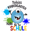 Monster Blue - Goodbye Kindergarten - Hello School