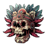 Mayan Skull