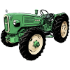 man Ackerdiesel Allrad 4N2 Traktor