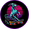 Skating Whippet