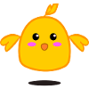 Flying chick