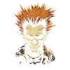 Punk Anarchy: Rock Skull