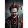 Steampunk Devil Clown