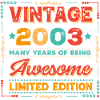 Millésime 2003