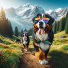 Bernese mountain dog