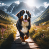 Bernese mountain dog