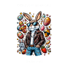 Osterhase hat Eier