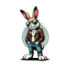 Lapin de Pâques Cool