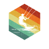 Kitesurfing kiteboarding lover