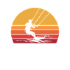 Kitesurfing kiteboarding lover