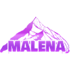 Malena as a mountain