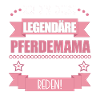 Pferdemama Geschenk Pferde Reiterin Pferdemädchen