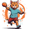 Handball Cat Iconic Streetwear Style