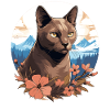 Burmese Cat Burma Katze
