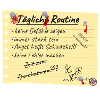 Tägliche Routine