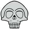 Gray Skull Design