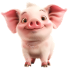 Petit porcelet mignon