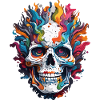 Skull / Skull / Skeleton / Gothic / Tattoo