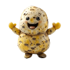 Happy Potato Man Free Hugs