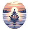 Sailboat, Meditation, Sunset, Nature