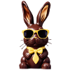 Chocolate Bunny Bo Graphic