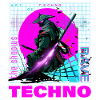 Techno Rave Electro Samurai Japan