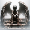 Black Angel schwarzer Engel