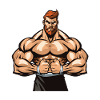 Bodybuilder Gym Muscles