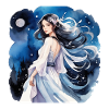 Anime Manga Fille Aquarelles