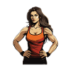 Woman Muscles Girl Fitness